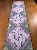 Handmade Quilted Dragonfly Table Runner
