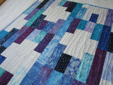 Batik Quilt in Jewel Tones